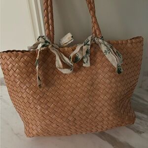 Loeffler Randall Woven Kacey Tote Bag